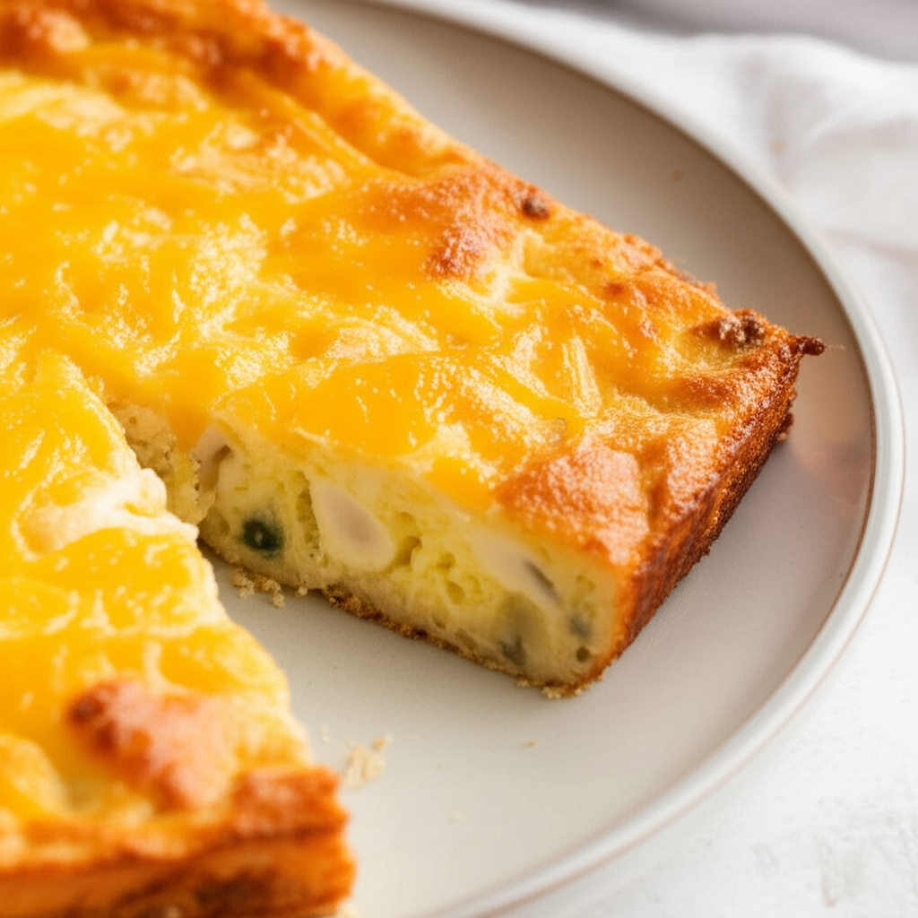 Baked Eggs And Cheese image