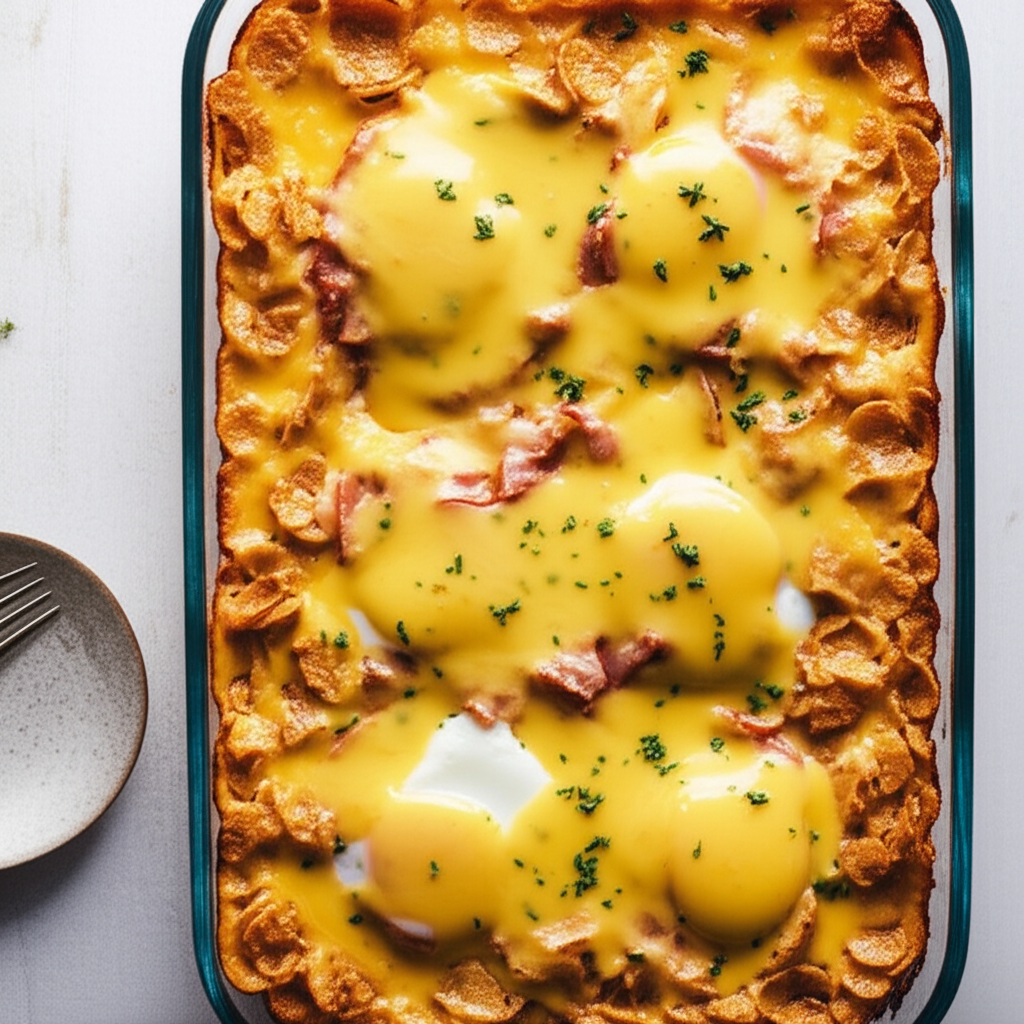 Baked Eggs Benedict image