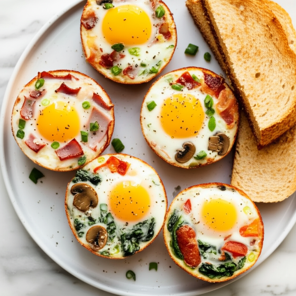Baked Eggs With Variations image
