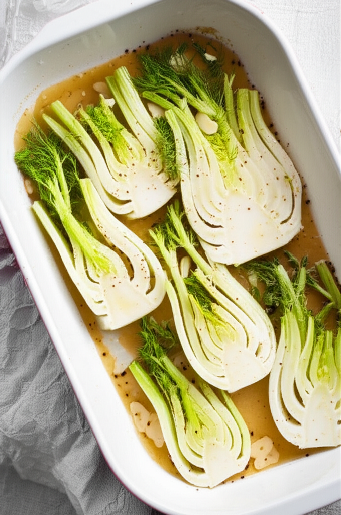 Baked Fennel With Vermouth image