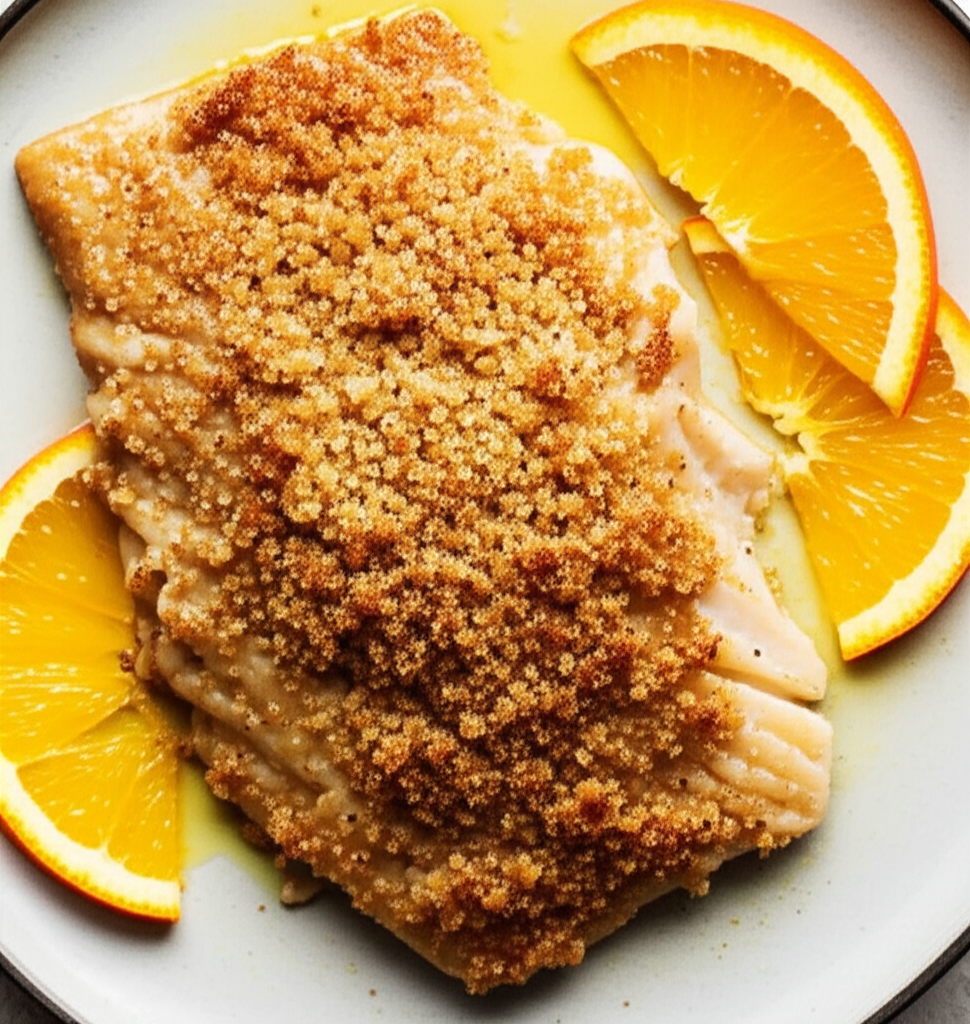 Baked Fish With Orange image