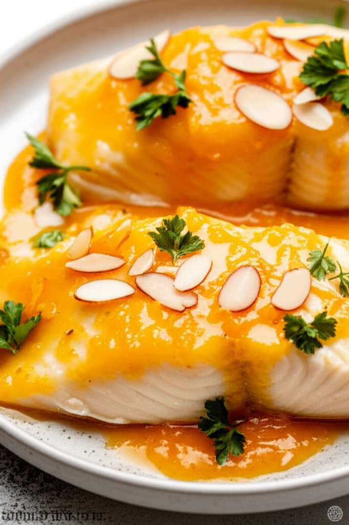 Baked Fish With Orange Sauce image