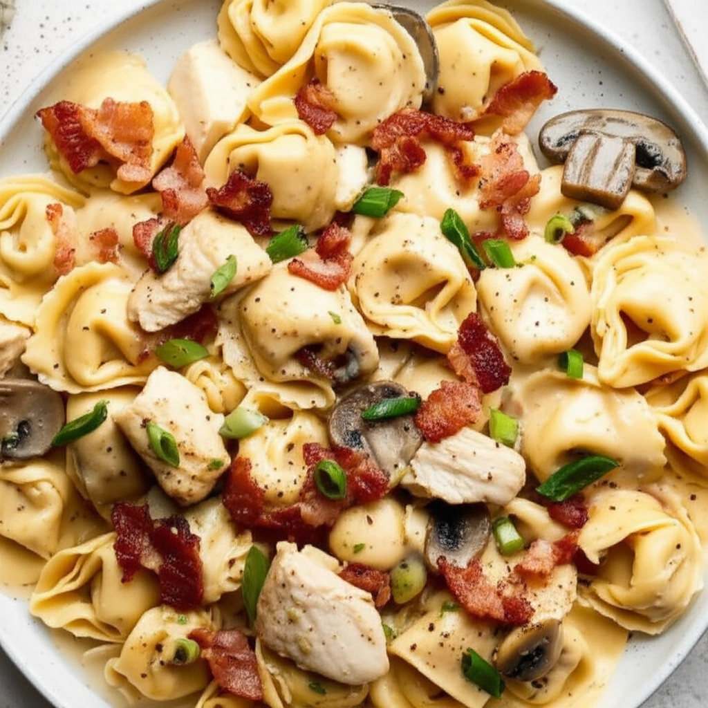4 Cheese Chicken And Bacon Tortellini image
