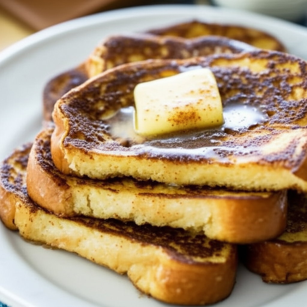 Baked French Toast Plain And Simple image