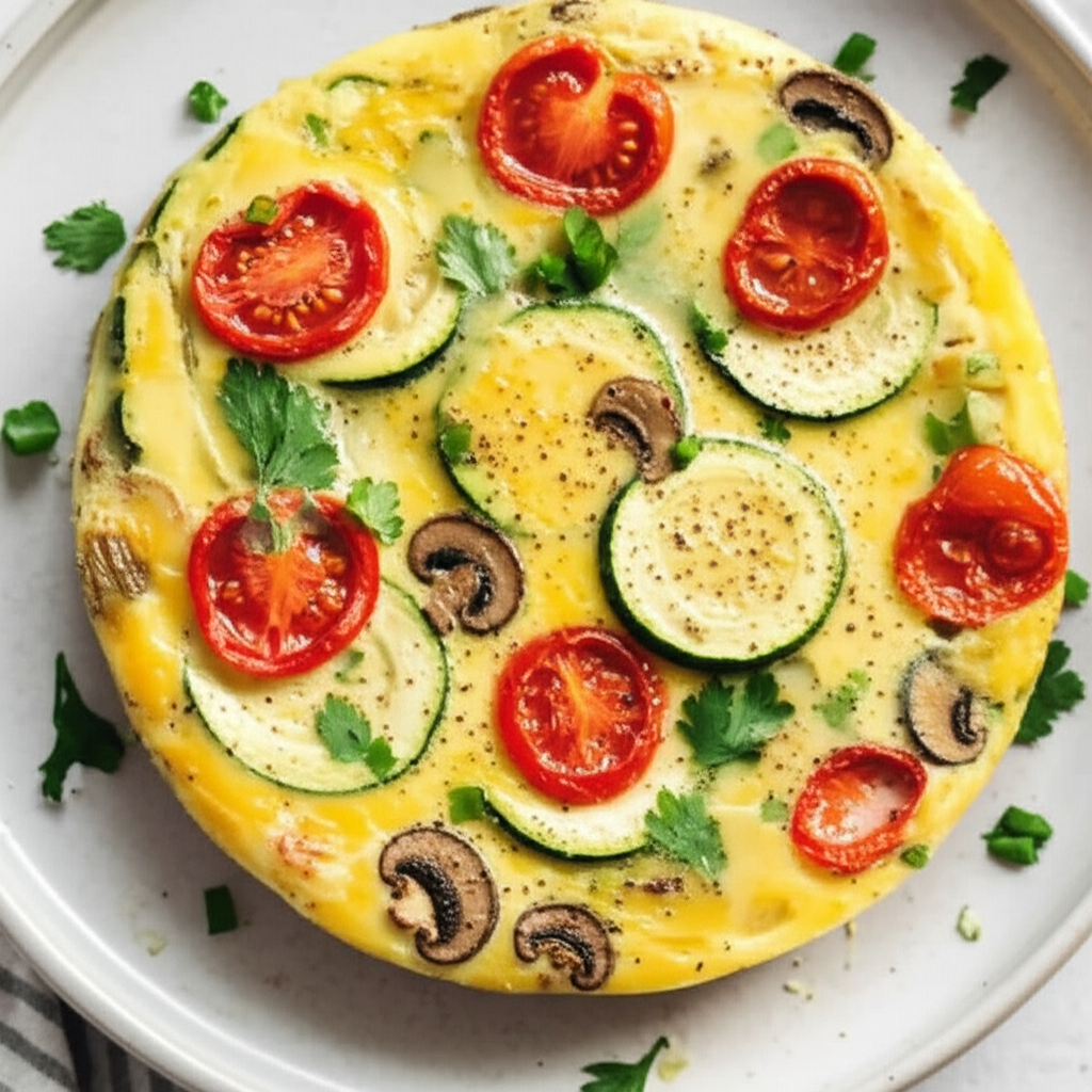 Baked Frittata For One image