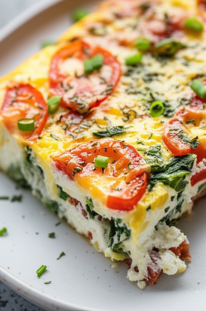 Baked Garden Omelet image