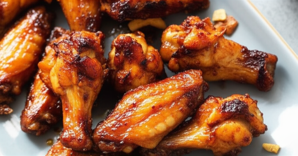 Baked Garlic Wingers image