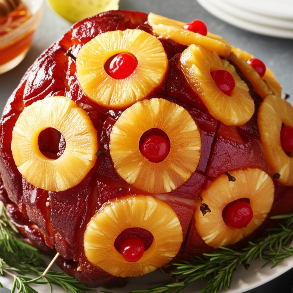 Baked Glazed Ham image