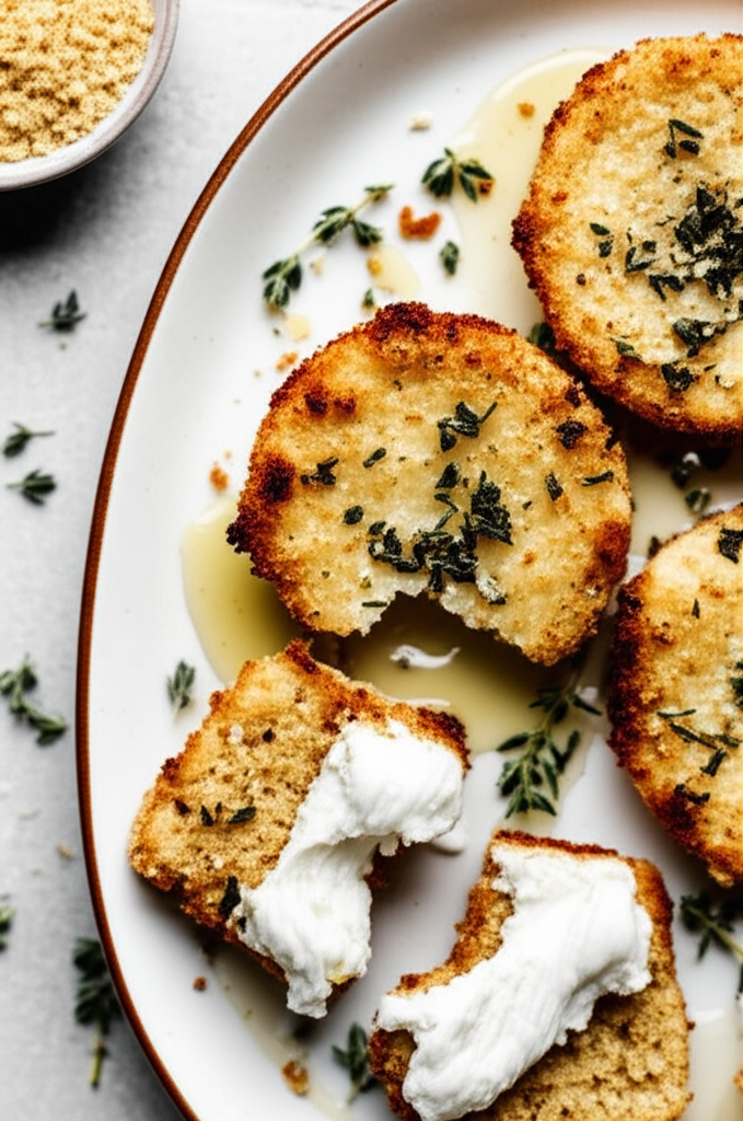 Baked Goat Cheese For Salads Or Sides image