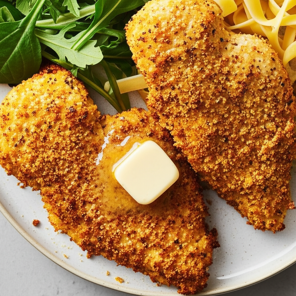 Baked Golden Garlic Chicken image