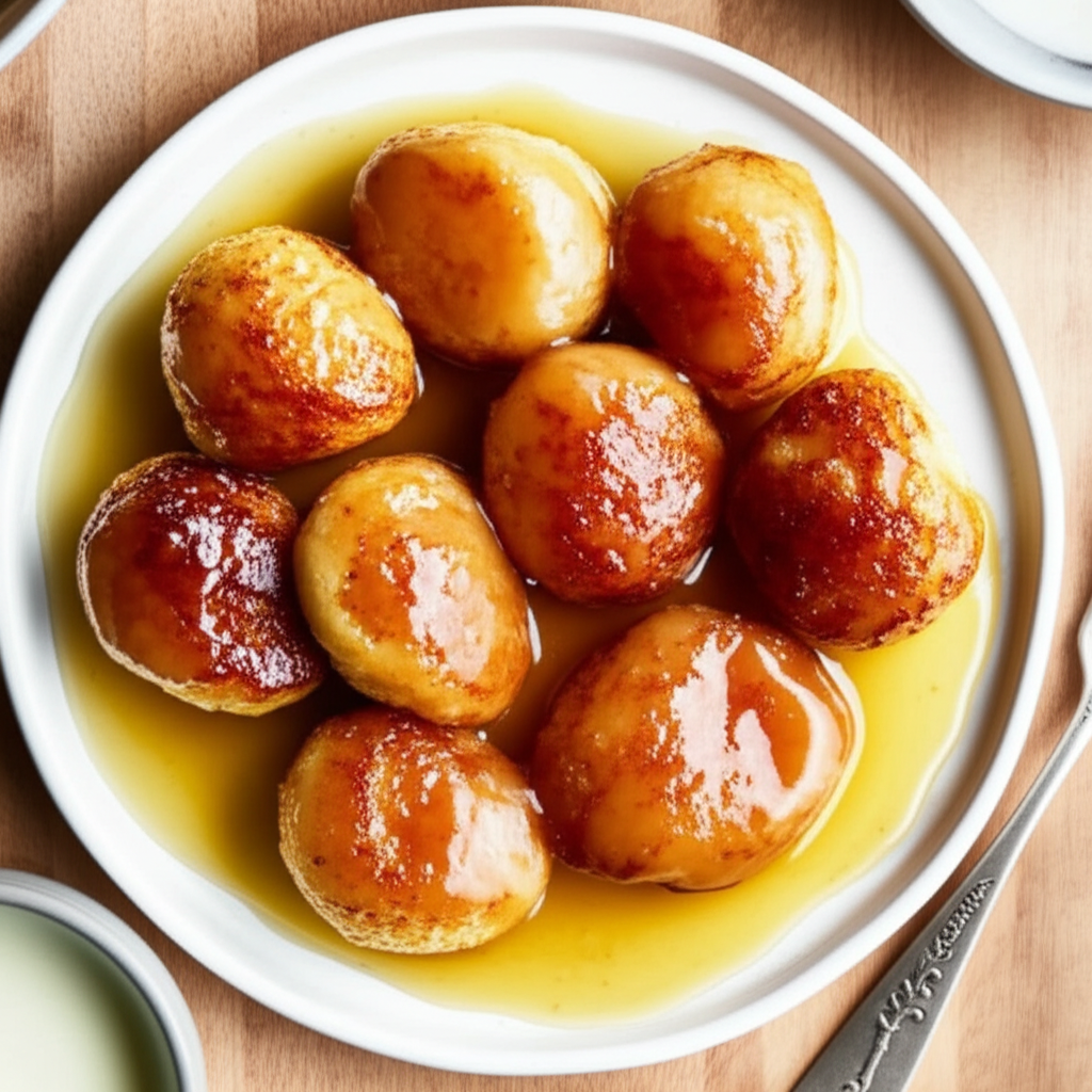 Baked Golden Syrup Dumplings image