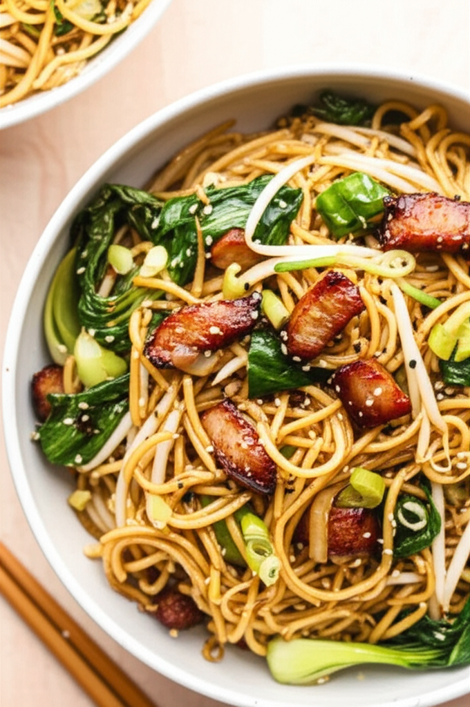 Baked Gon Lo Mein image