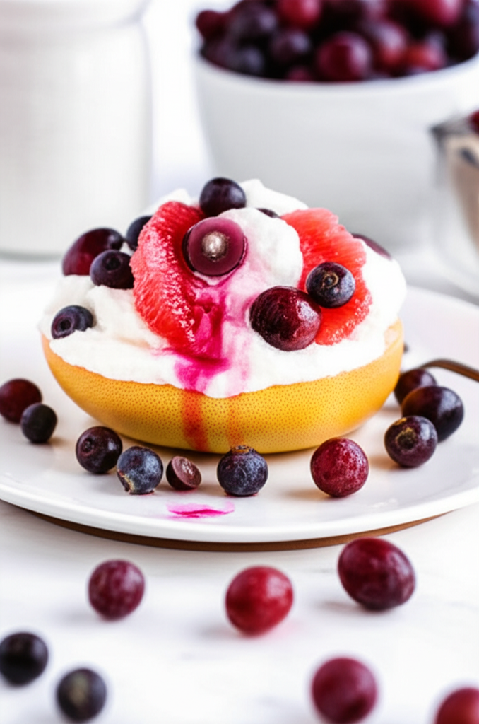 Baked Grapefruit Alaska image