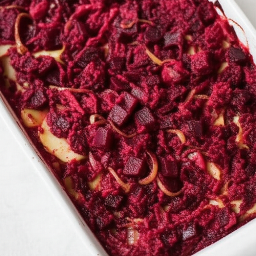 Baked Grated Beet Casserole image