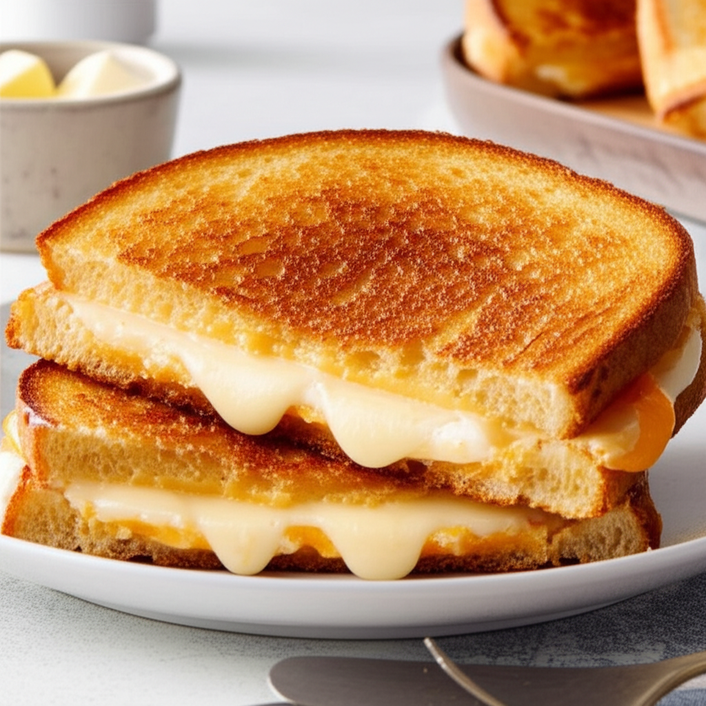 Baked Grilled Cheese image