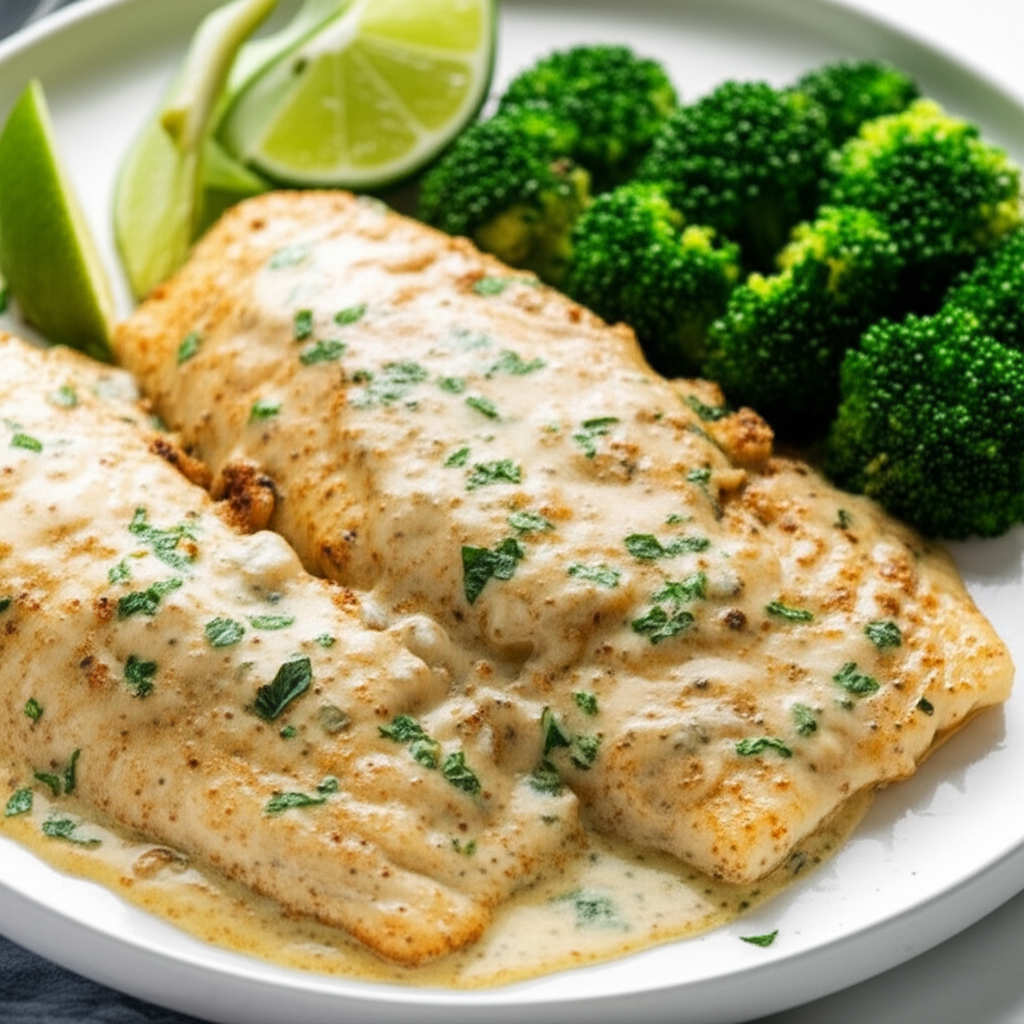 Baked Grouper Creole Parmesan image
