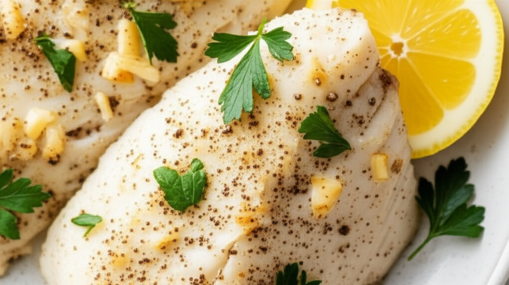 Baked Haddock image