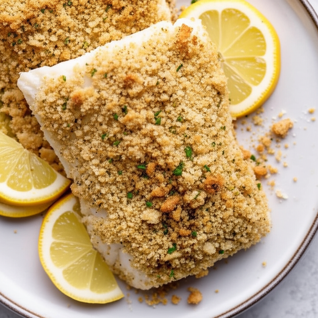 Baked Haddock Gebraden Schelvisch image