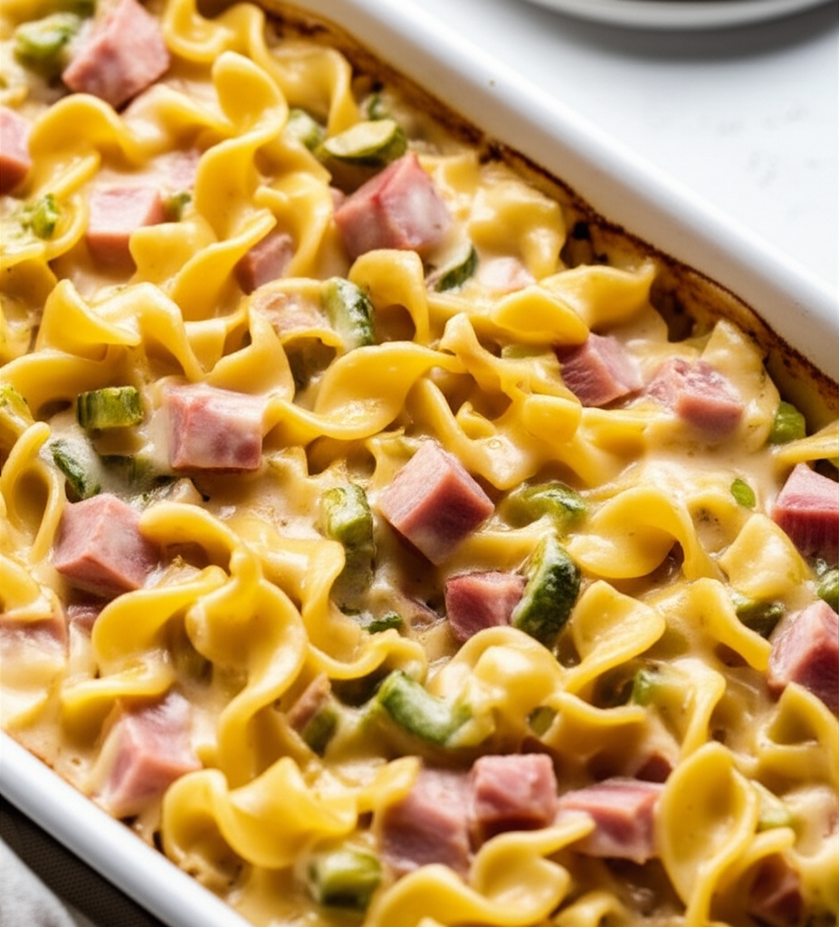 Baked Ham Noodle Supper image