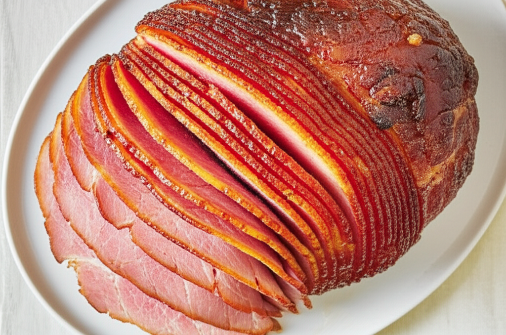 Baked Ham In The Crock Pot image