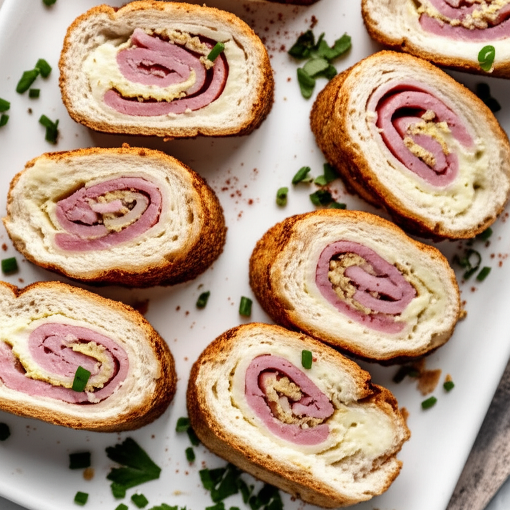Baked Ham Rolls image