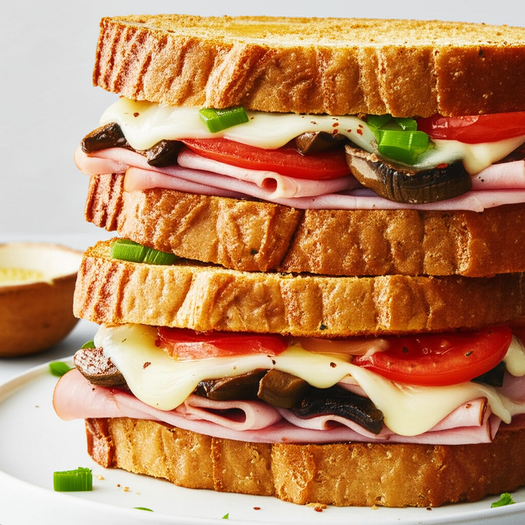 Baked Ham Sandwich image