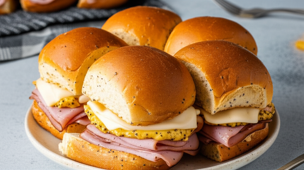 Baked Ham Sandwiches image