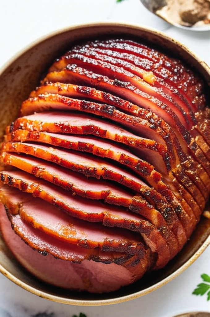 Baked Ham Slices image