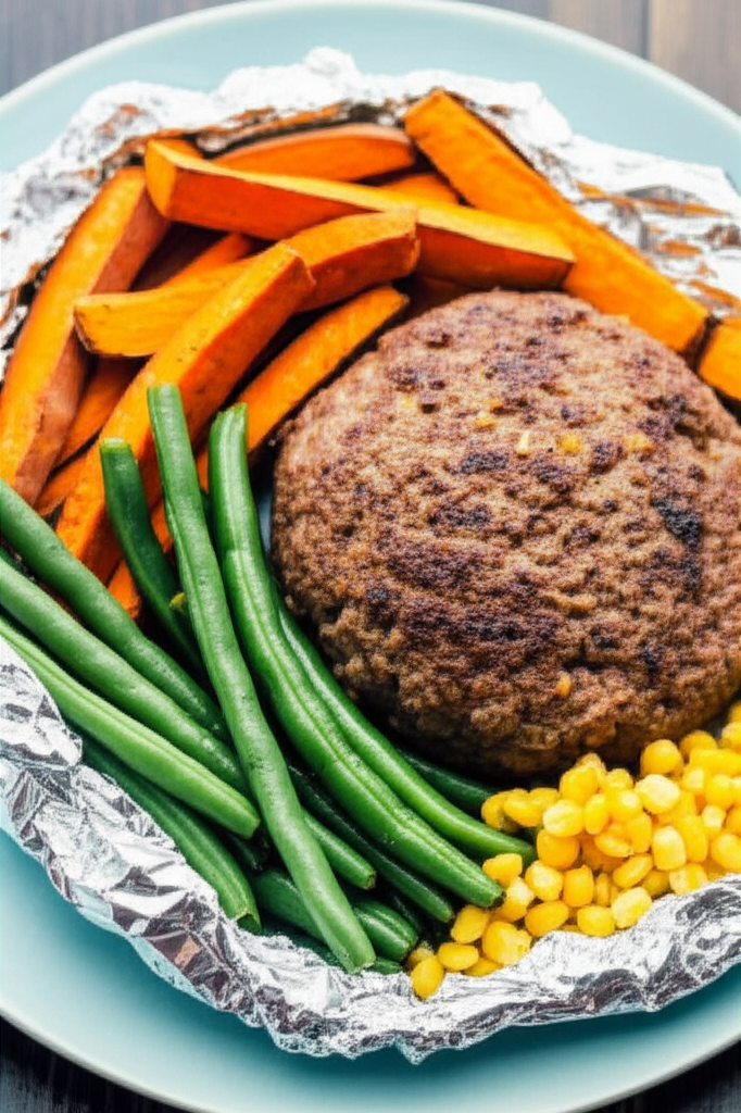 Baked Hamburgers And No Dishes To Clean image