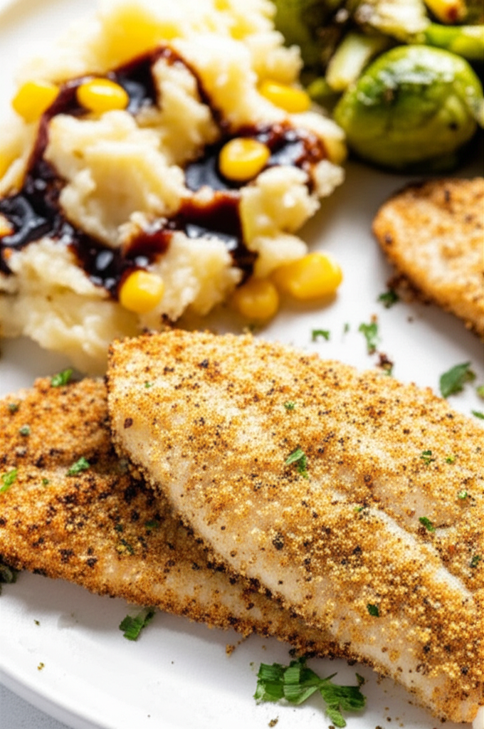 Baked Herb Parmesan Tilapia image