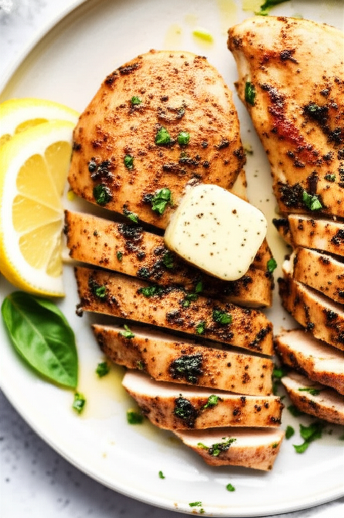 Baked Herbed Chicken Breast image