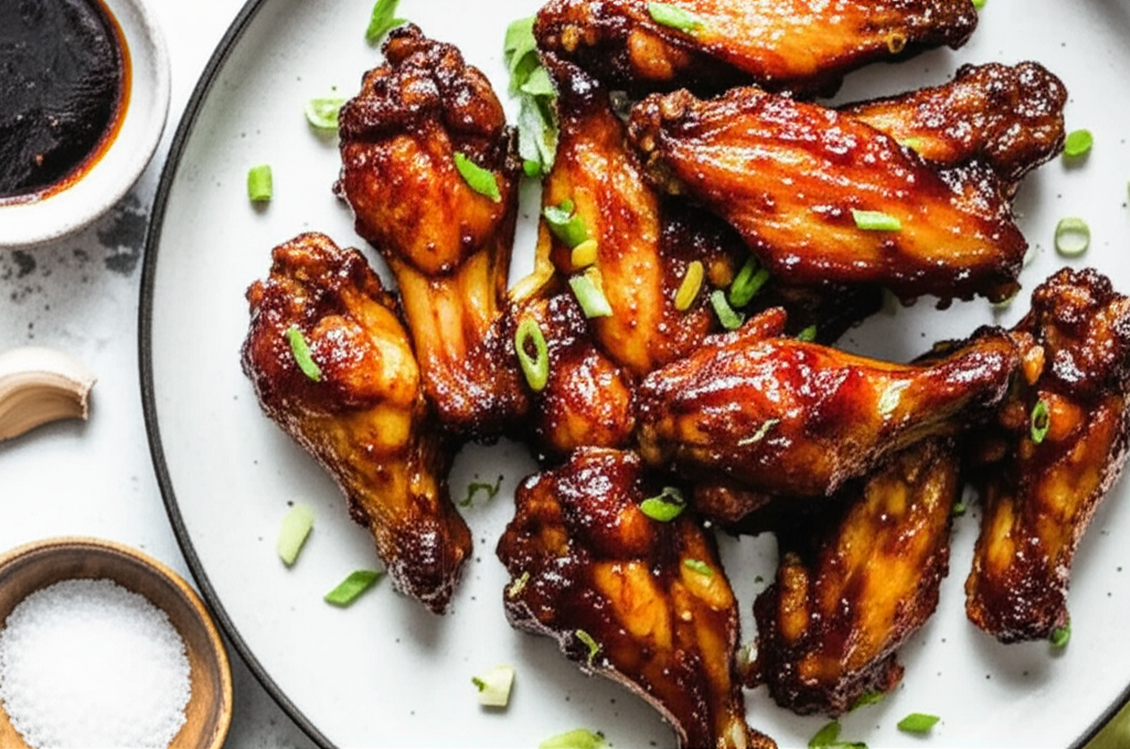 Baked Hoisin Sauce Chicken Wings image