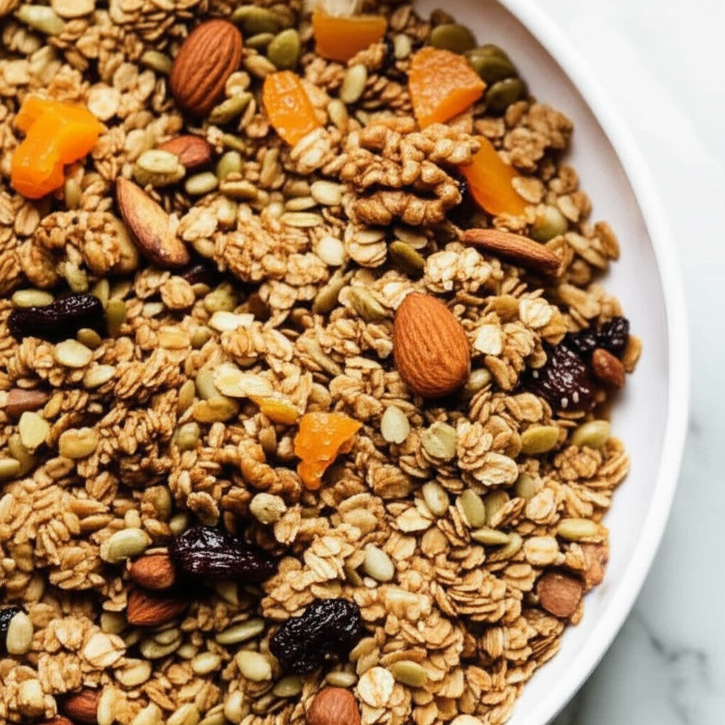 Baked Homemade Granola Lower Fat image