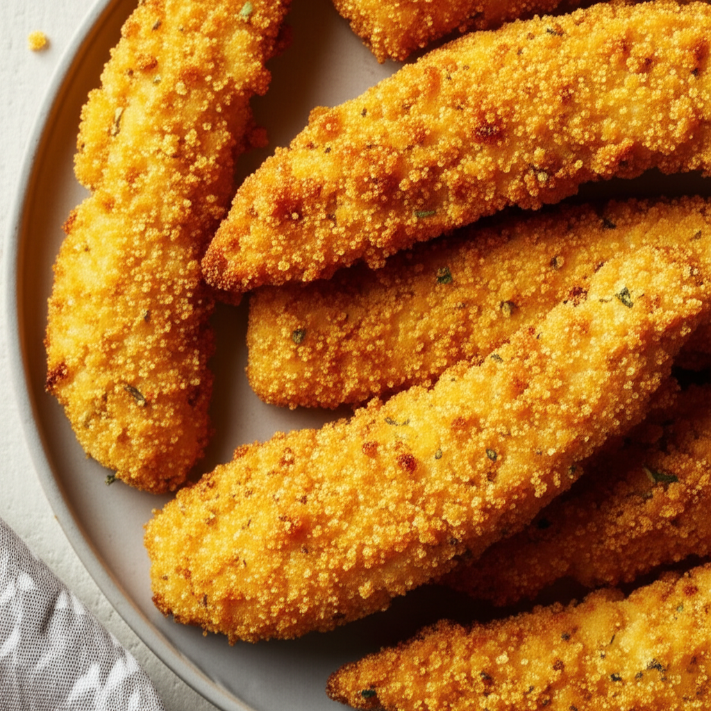 Baked Honey Dijon Chicken Tenders image