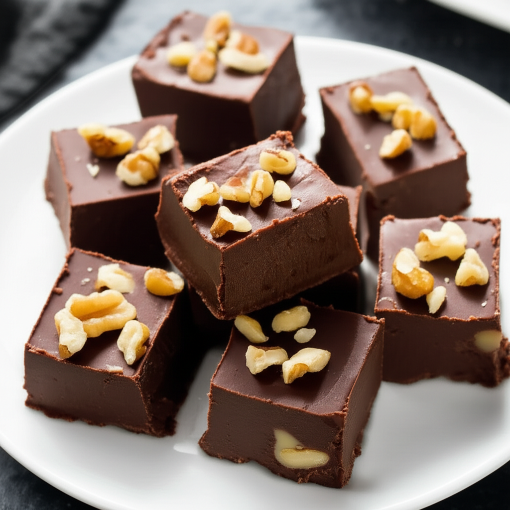 No Bake Pinto Bean Fudge image