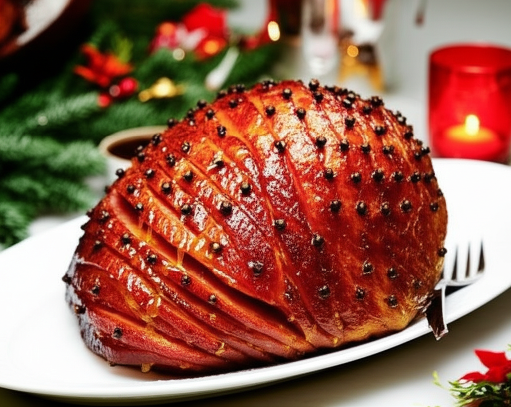 Baked Honey Mustard Ham image