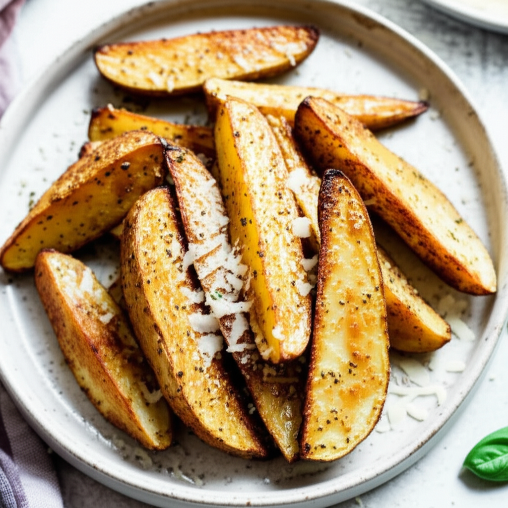 Baked Italian Potato Wedges image