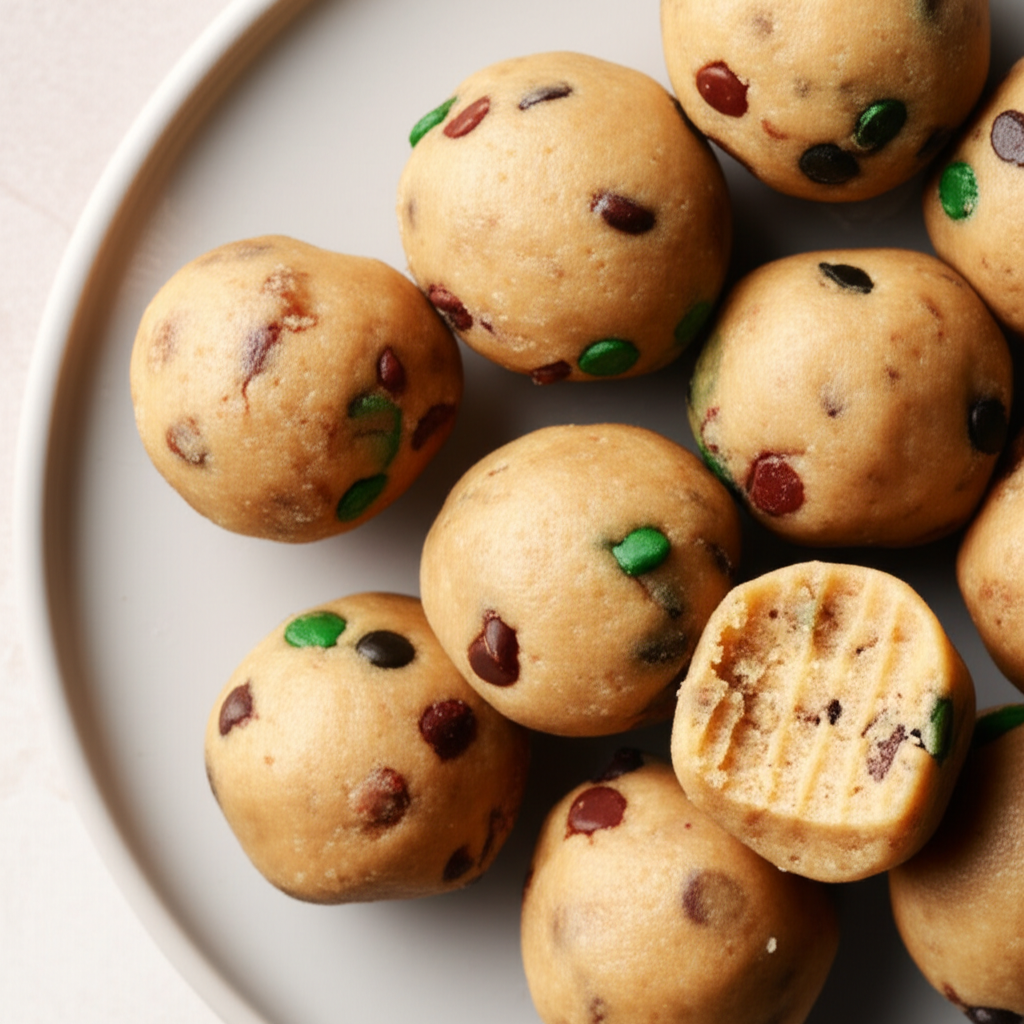 No Bake Cookie Dough Truffles image