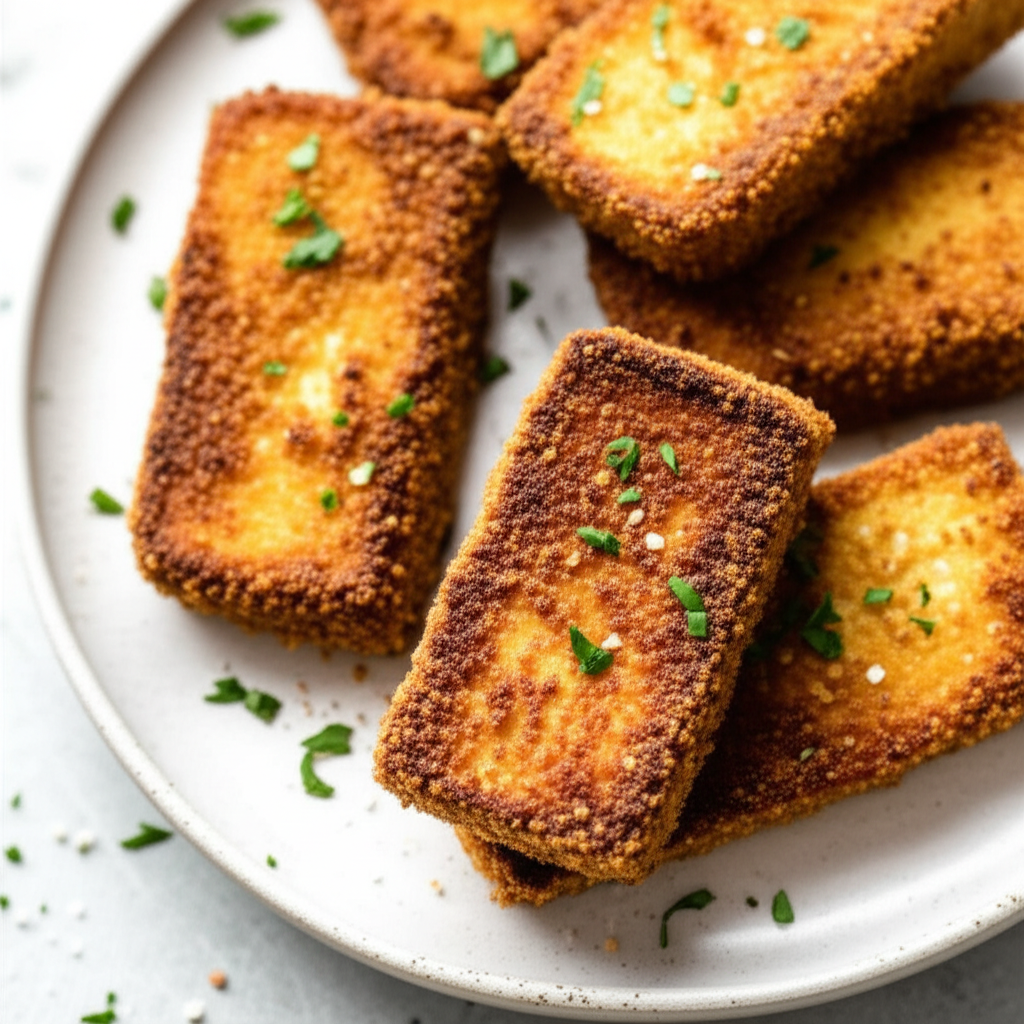 Baked Italian Style Tofu Toaster Oven