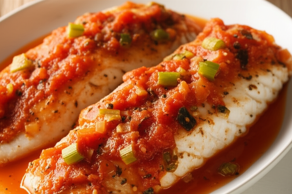 Baked Italian Style Fish image