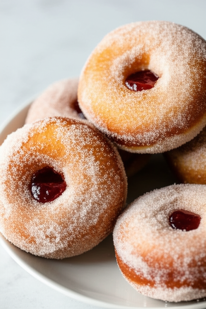 Baked Jam Doughnuts image