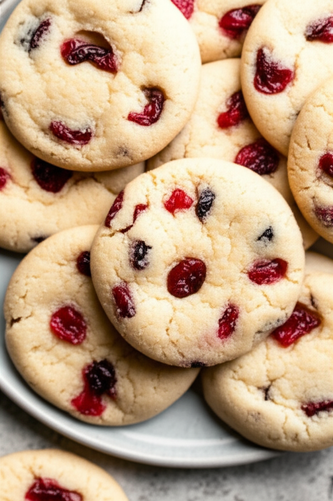 No Fail Cherry Shortbread Cookies image