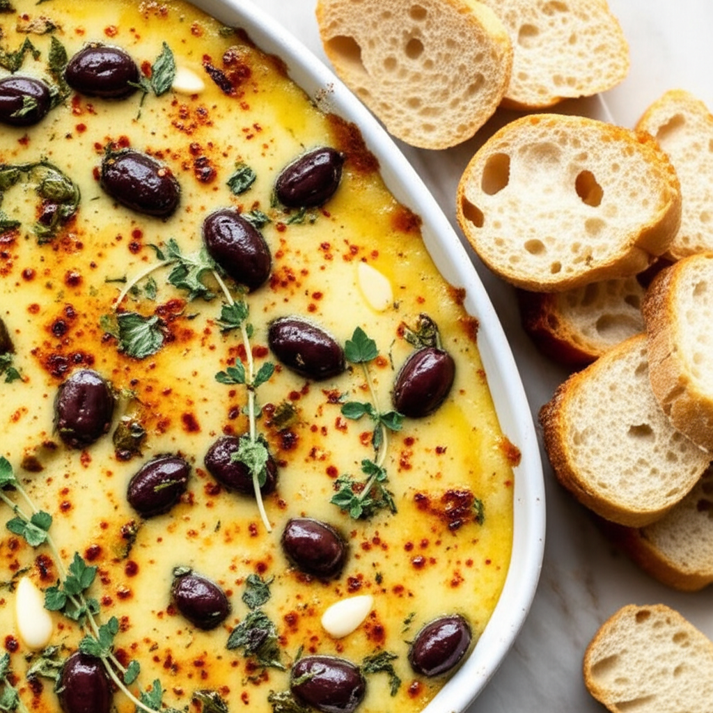 Baked Kasseri Cheese Spread image