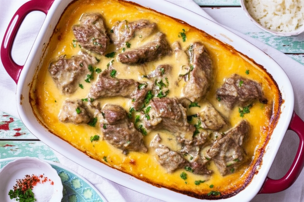 Baked Lamb And Yogurt Albanian Name Tav Kosi image