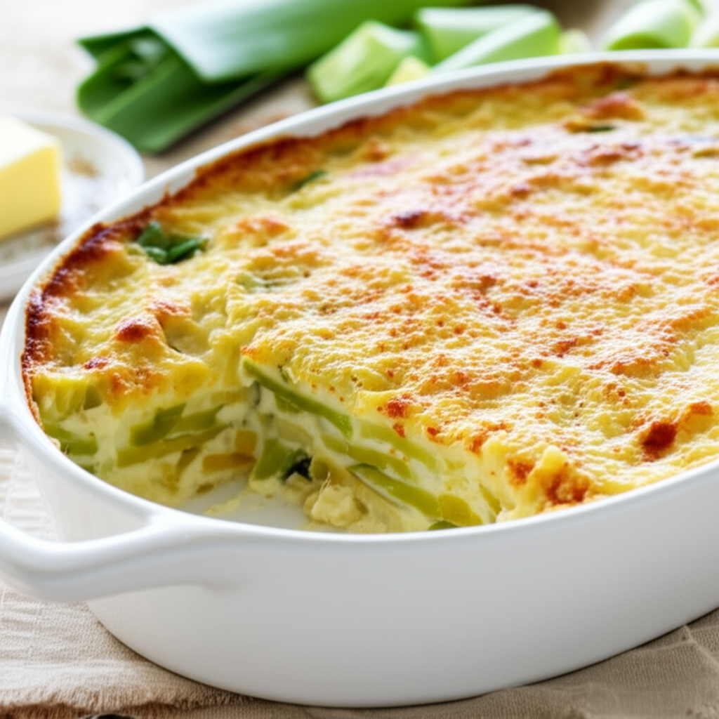 Baked Leek Casserole image