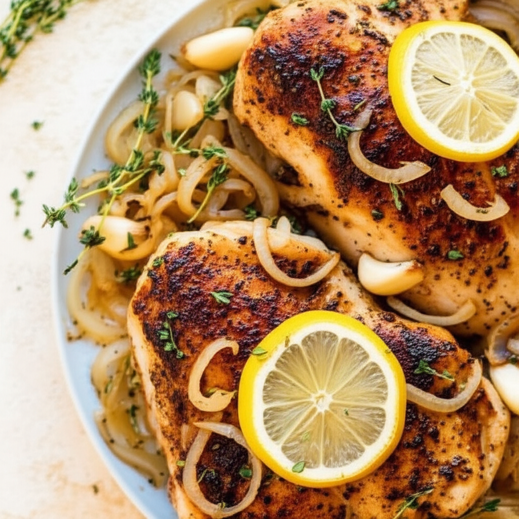 Baked Lemon Chicken Breast image