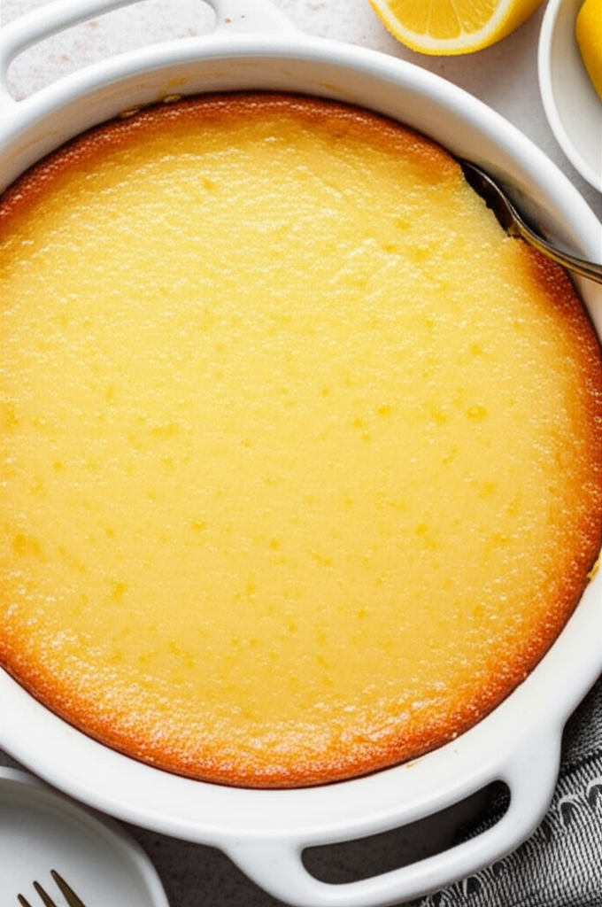 Baked Lemon Pudding image