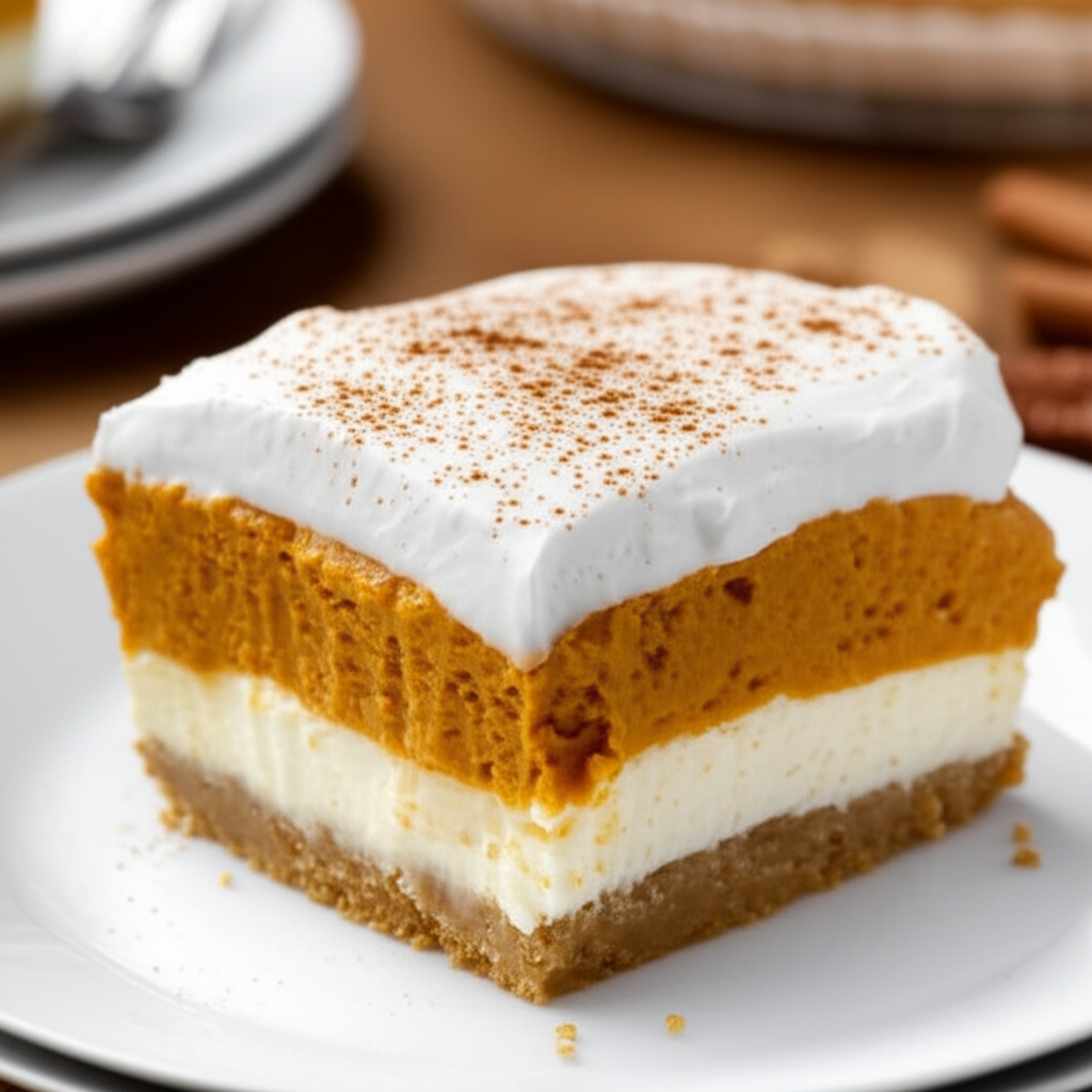 4 Layer Pumpkin Dessert image