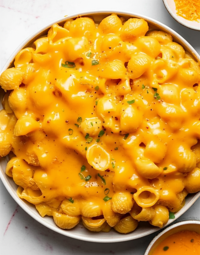 Baked Macaroni Cheese With Pizzazz image