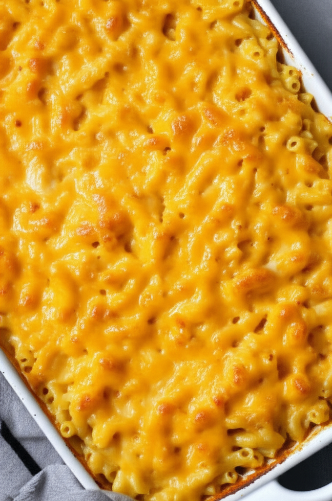 Baked Macaroni And Cheddar image